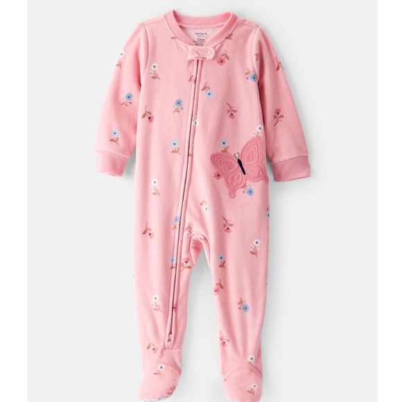 Carter’s Bundle of 3 Loose Fit Long-Sleeve 1-Piece Pajamas size 2T EUC - Picture 1 of 16